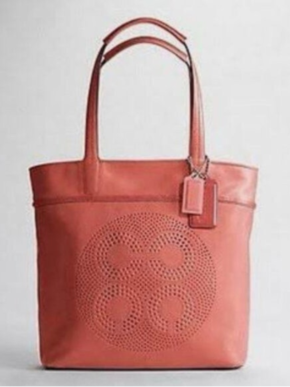 Coach Julia North South Leigh Slim Tote